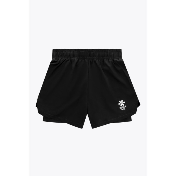 Osaka short 2 en 1 noir